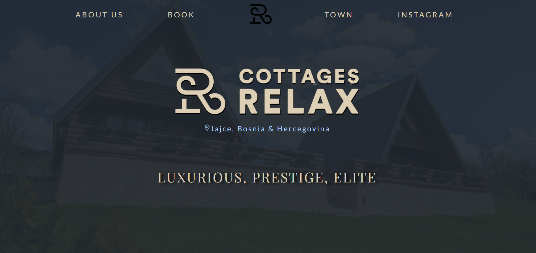 Cottages Relax — Webflow site preview
